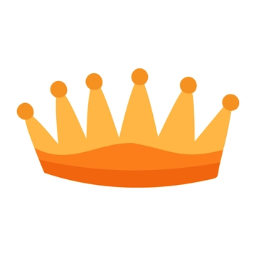 Free Minimalist Crown Clipart to Edit Online