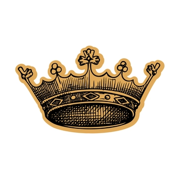 Free Vintage Crown Clipart to Edit Online