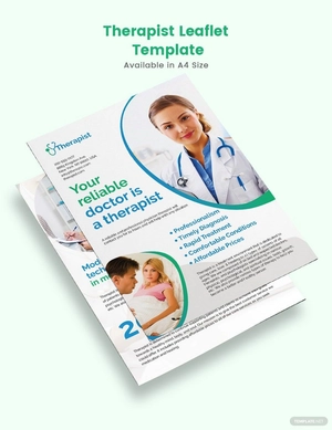 Therapist Leaflet Template