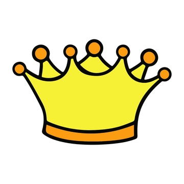 Free Simple Crown Clipart to Edit Online