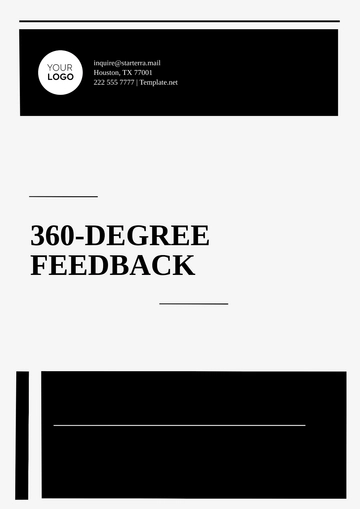 Free 360-Degree Feedback Outline Template to Edit Online