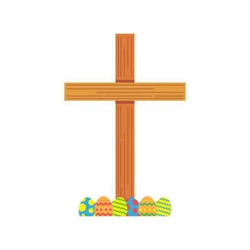 Free Easter Cross Clipart to Edit Online