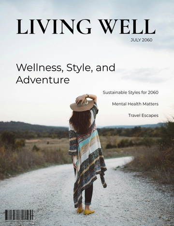 Free Lifestyle Magazine Template to Edit Online