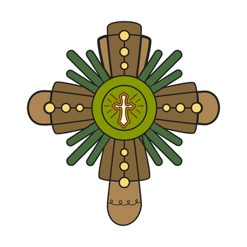 Free Decorative Cross Clipart to Edit Online