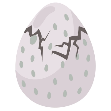 Free Dinosaur Egg Clipart to Edit Online