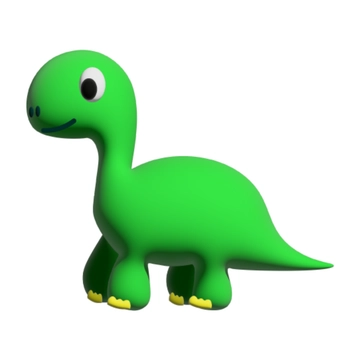 Free 3D Dinosaur Clipart to Edit Online