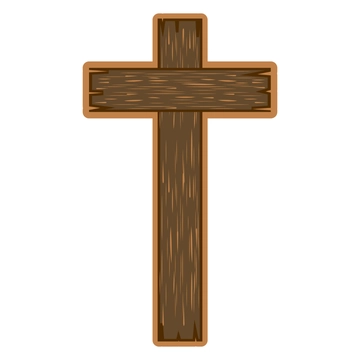 Free Wooden Cross Clipart to Edit Online
