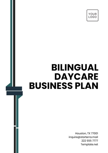 Free Bilingual Daycare Business Plan Template to Edit Online