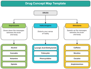 Free Drug Concept Map Template to Edit Online | Template.net