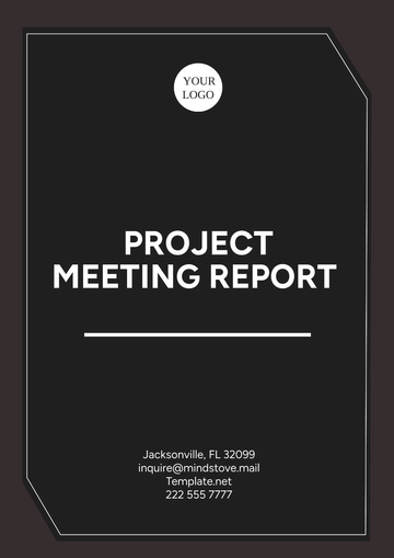 Free Project Meeting Report Template to Edit Online