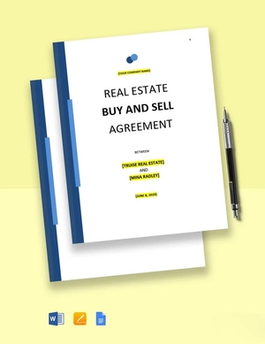 Real Estate Buy Sell Agreement Template Real Estate Buy Sell Agreement Template