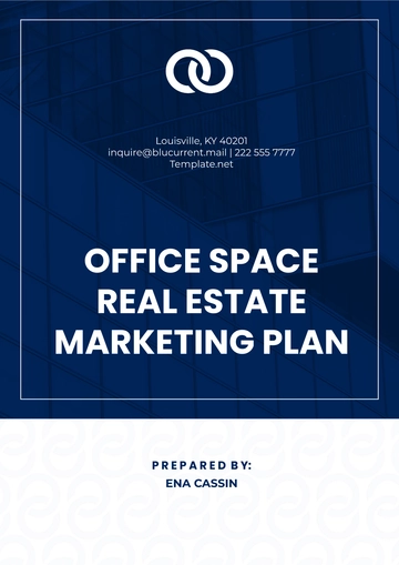 Free Office Space Real Estate Marketing Plan Template to Edit Online
