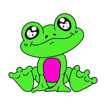 Free Cute Frog Clipart to Edit Online