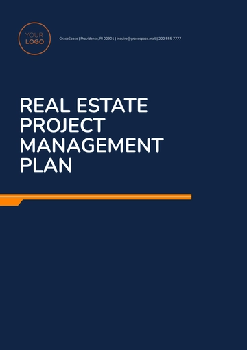 Free Real Estate Project Management Plan Template to Edit Online