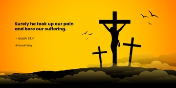 Free Good Friday Template to Edit Online