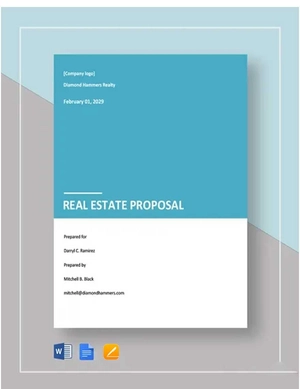 Simple Real Estate Proposal Template