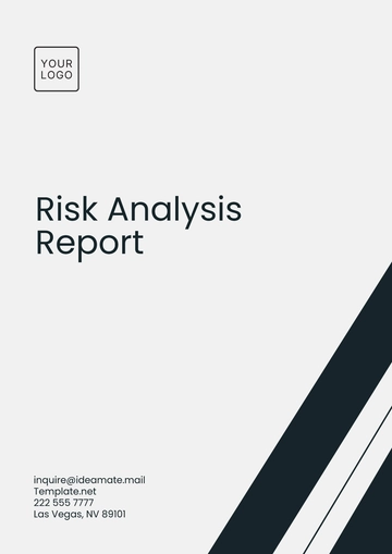 Free Risk Analysis Report Template to Edit Online