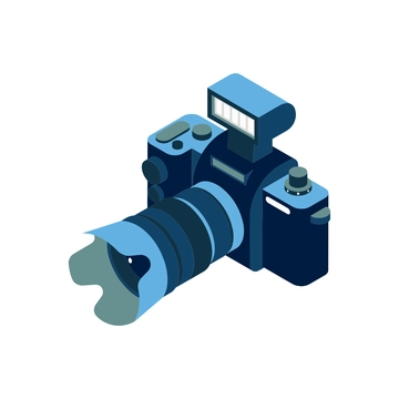 Free DSLR Camera Clipart to Edit Online