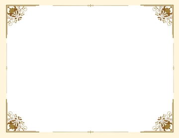 Free Ornamental Border Certificate Template to Edit Online