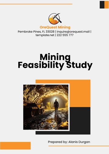 Free Mining Feasibility Study Template to Edit Online