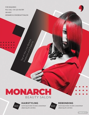 Hair Salon Flyer Template