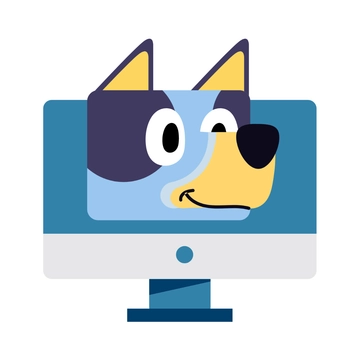 Free Bluey Digital Clipart to Edit Online