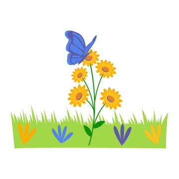 Free Simple Spring Clipart to Edit Online