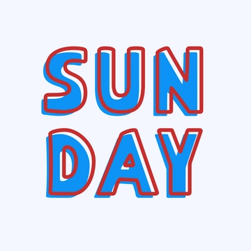 Free Sunday Text Template to Edit Online