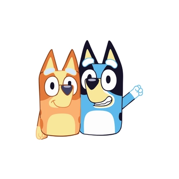 Free Bluey and Bingo Clipart to Edit Online