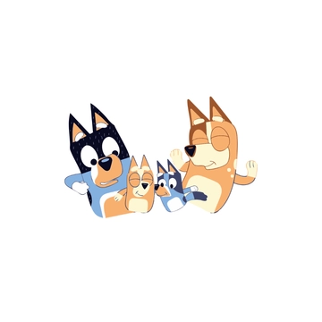 Free Bluey Family Clipart to Edit Online