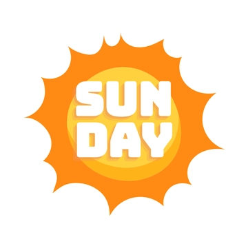 Free Sunday Clipart Template to Edit Online