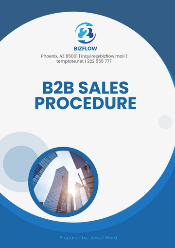 Free B2B Sales Procedure Template to Edit Online