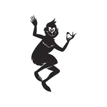 Free Grinch Silhouette Clipart to Edit Online