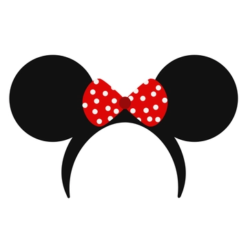 Free Mickey Mouse with Ears Clipart to Edit Online