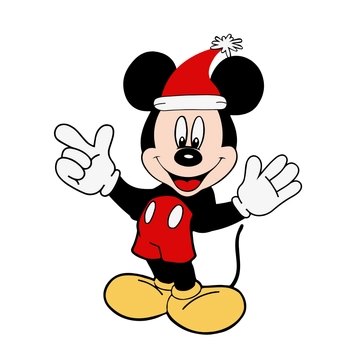 Free Mickey Mouse Christmas Clipart to Edit Online