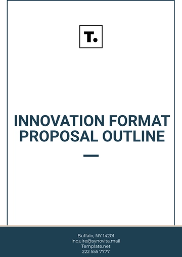 Free Innovation Format Proposal Outline Template to Edit Online