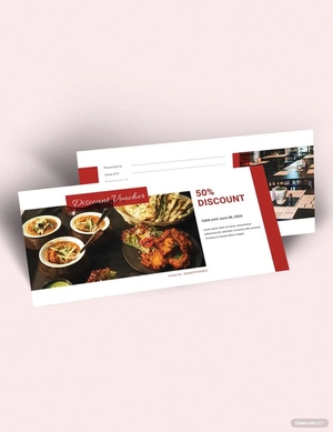 Restaurant Voucher Template