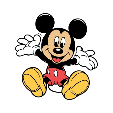 Free Mickey Mouse Cartoon Clipart to Edit Online