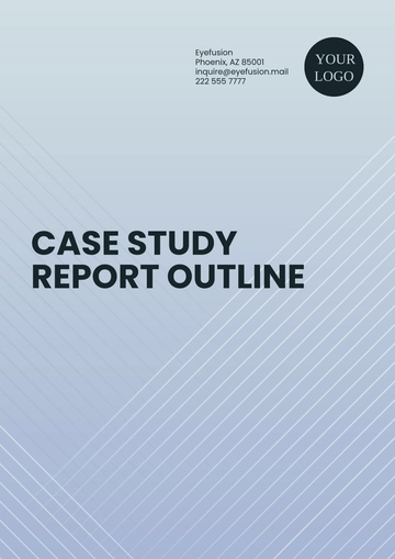 Free Case Study Report Layout Template to Edit Online