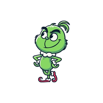 Free Transparent Grinch Clipart to Edit Online