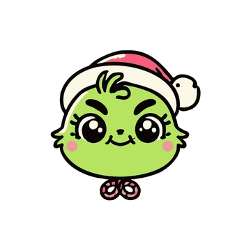 Free Cute Grinch Clipart to Edit Online