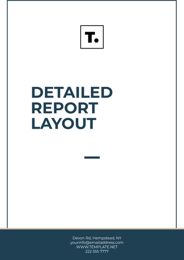 Free Detailed Report Layout Template to Edit Online