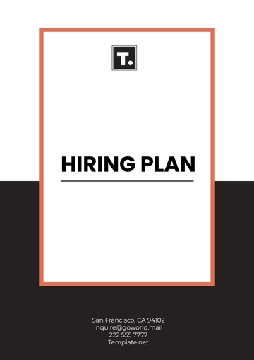 Free Hiring Plan Template to Edit Online Free Hiring Plan Template to Edit Online