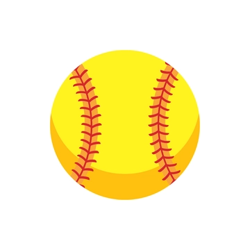 Free Transparent Softball Clipart to Edit Online