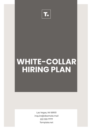 Free White-Collar Hiring Plan Template to Edit Online Free White-Collar Hiring Plan Template to Edit Online