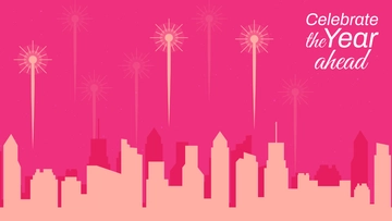 Free Beautiful New Year Background Template to Edit Online