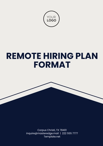 Free Remote Hiring Plan Format Template to Edit Online Free Remote Hiring Plan Format Template to Edit Online