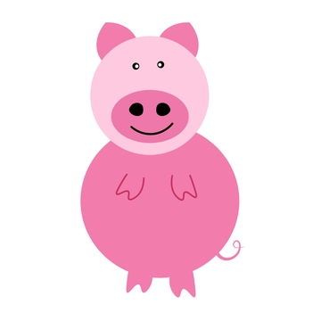 Free Baby Pig Clipart to Edit Online