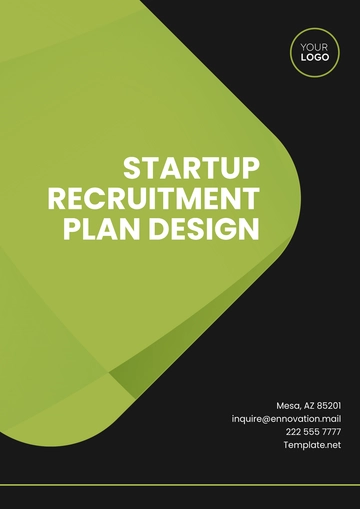 Free Startup Recruitment Plan Design Template to Edit Online