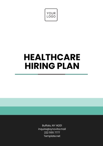 Free Healthcare Hiring Plan Template to Edit Online